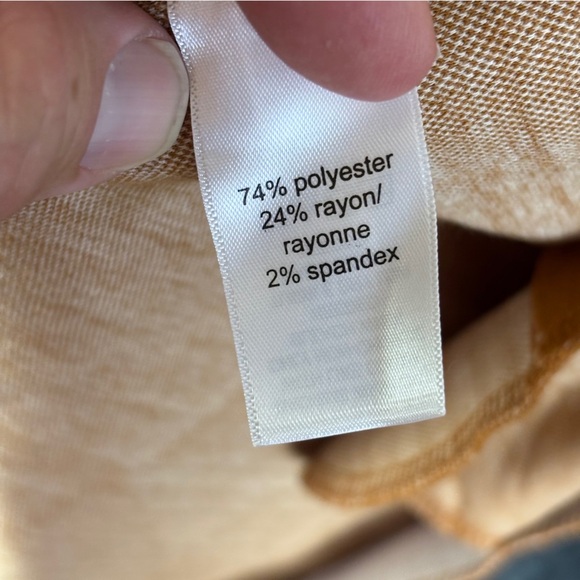 NWT Maurices Sz S Plaid Gold Duster Cardigan Collared Sweater— Long, Relaxed Fit - Picture 7 of 10